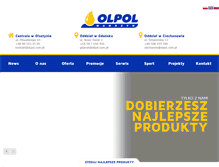 Tablet Screenshot of olpol.com.pl